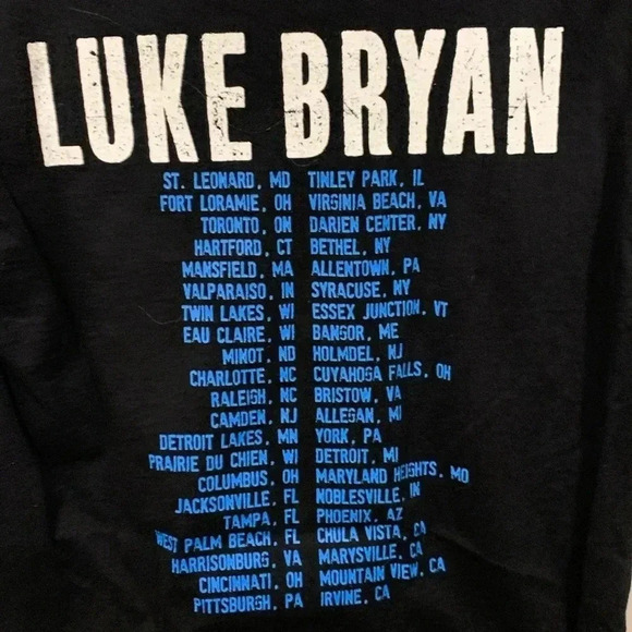 Luke Bryan Don’t  Want This To End Concert T-Shirt - Picture 4 of 5